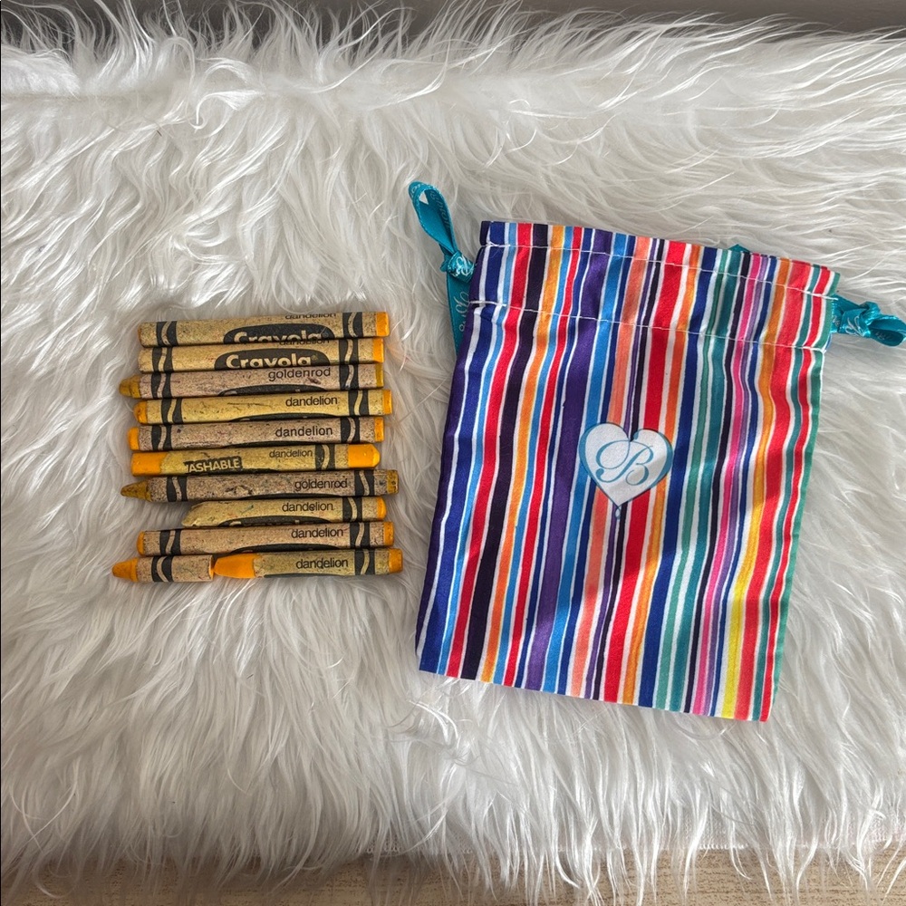 Discontinued Crayons - Dandelion & Goldenrod ⭐️